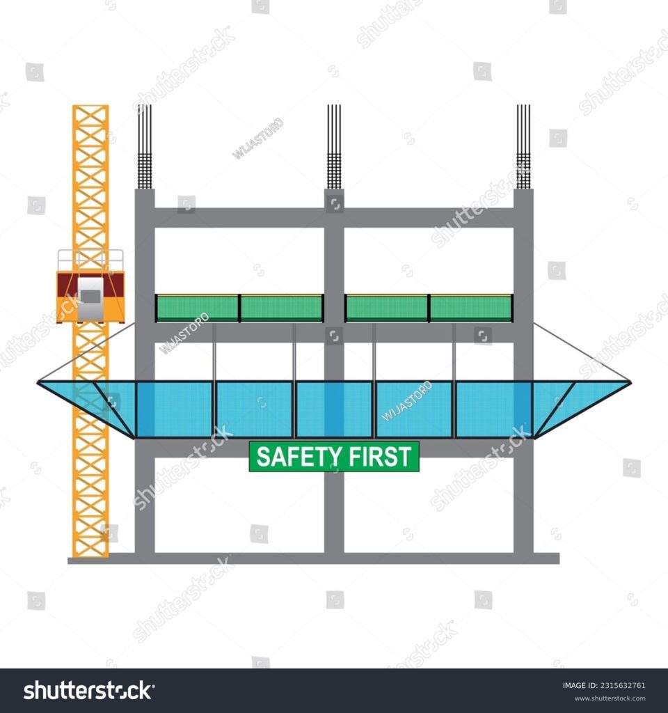 Construction safety nets 3