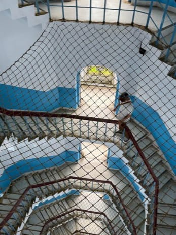 Staircase safety nets 2